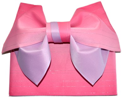 японский пояс-оби в виде бабочки