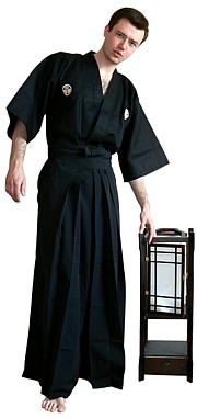 хакама для кендо, иайдо и айкидо,  кимоно для хакама