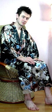 японское мужское кимоно