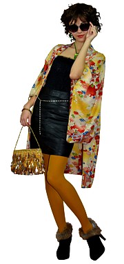 шелковое хаори, 1930-е гг.