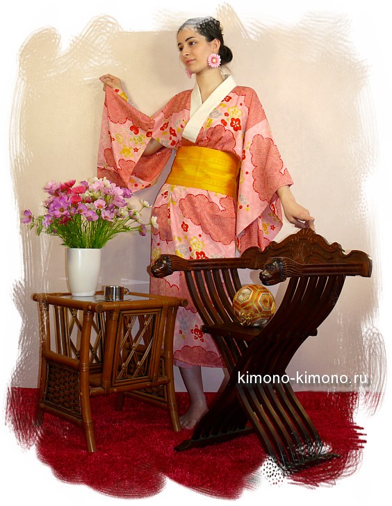 старинное кимоно
